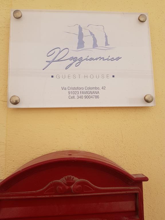 Poggiamico Guest House Фавиняна Екстериор снимка